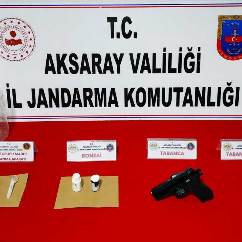 Aksaray'da uyuşturucu ticareti yapan kişi tutuklandı #1