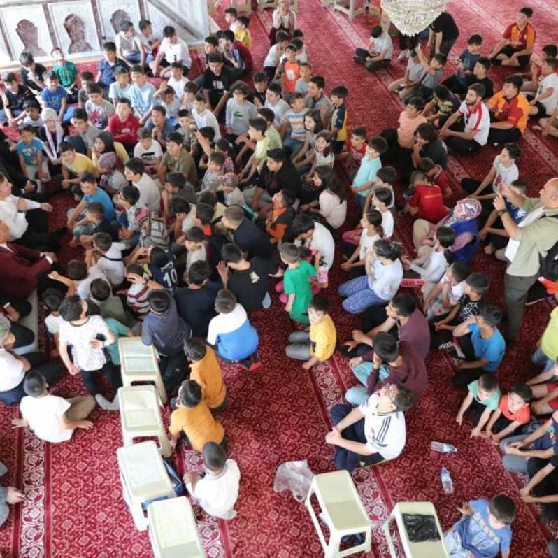 Aksaray'da camiler çocuk sesleriyle şenleniyor #3
