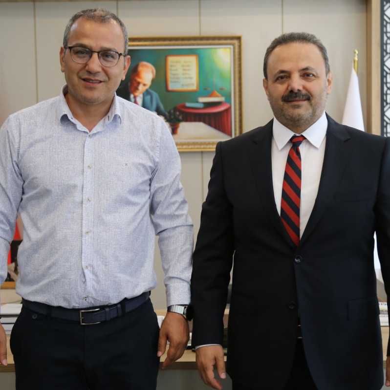 Rektör Arıbaş Aksaray Adliyesi'ni ziyaret etti #1