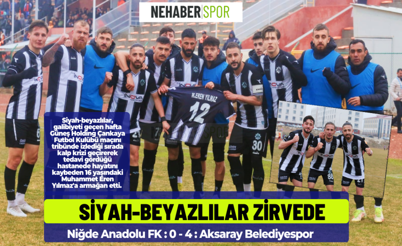 Siyah-beyazlılar zirvede